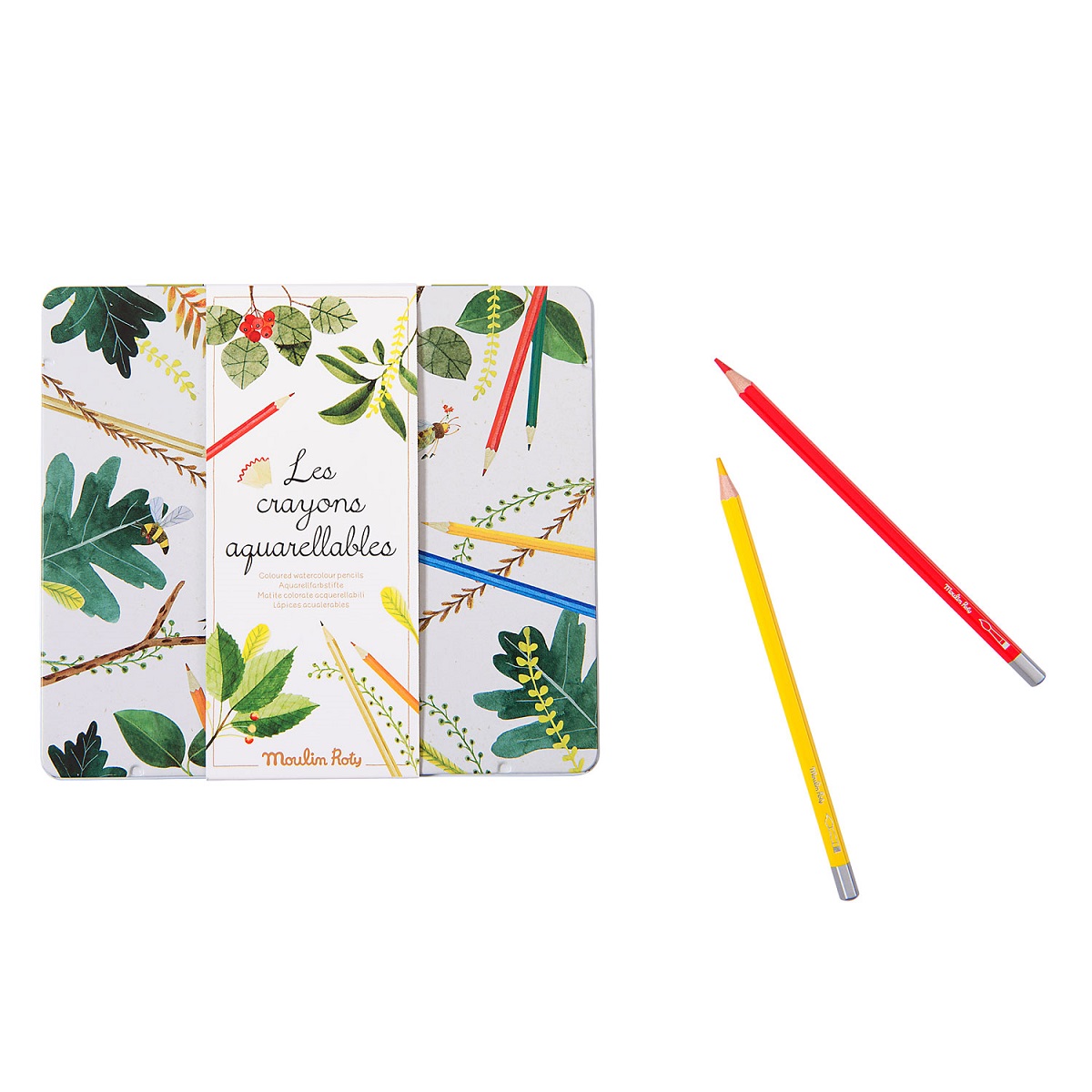 Le Botaniste - 24 Watercoloured Pencils