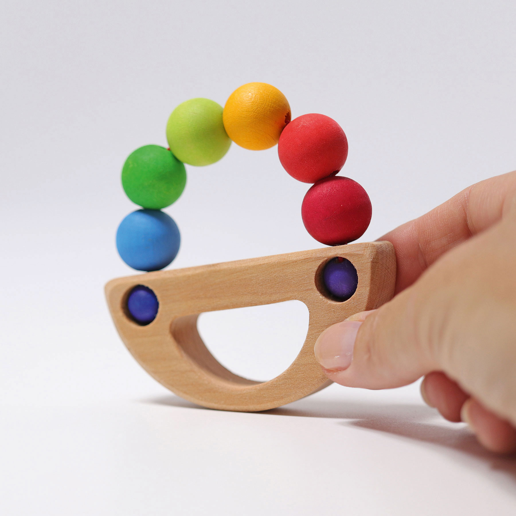 Grasping Toy Rainbow Boat