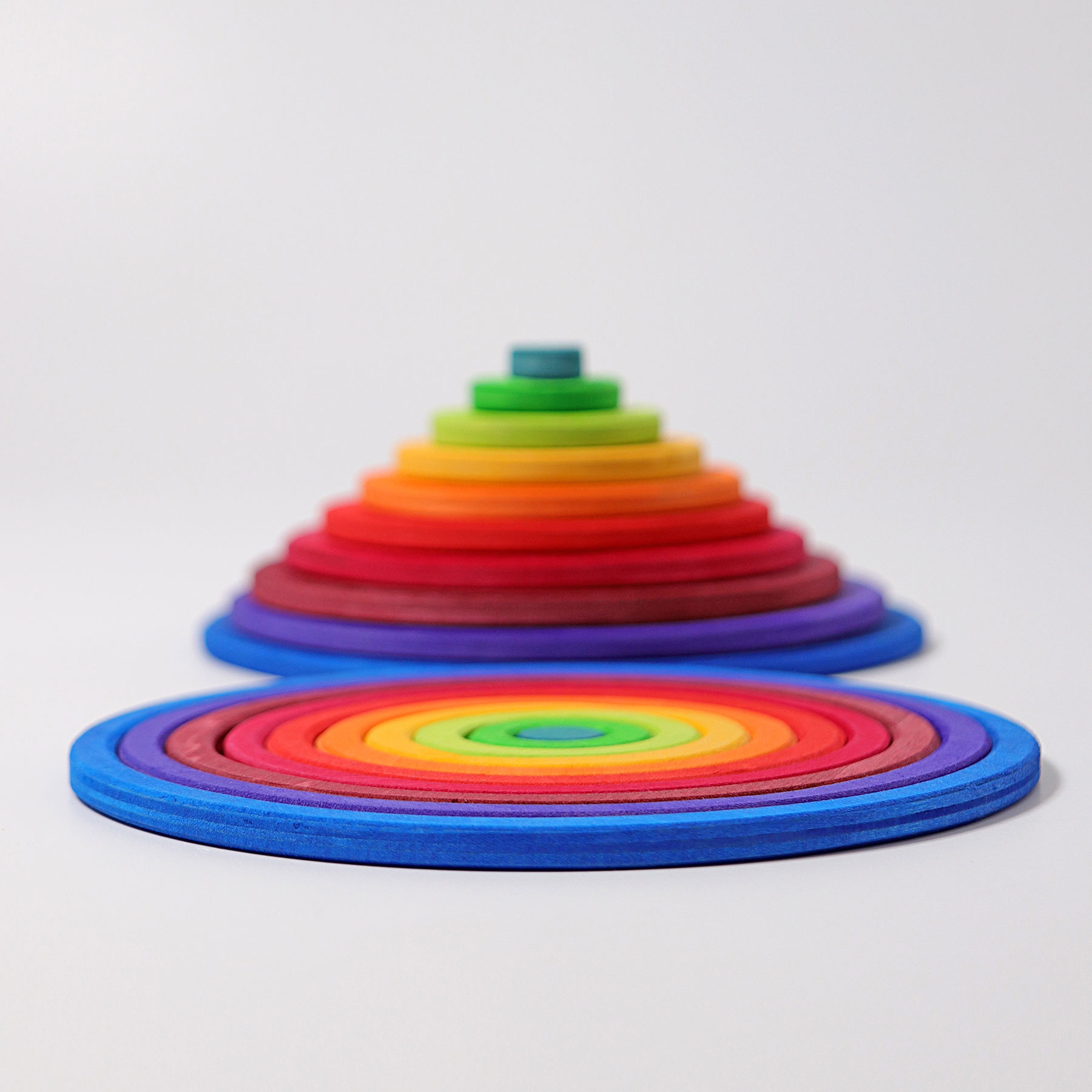 Learning - Concentric Circles and Rings (10 colours)