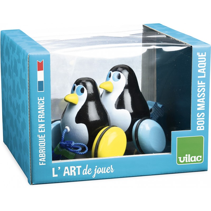 Pull toy, Hans and Knut Penguins