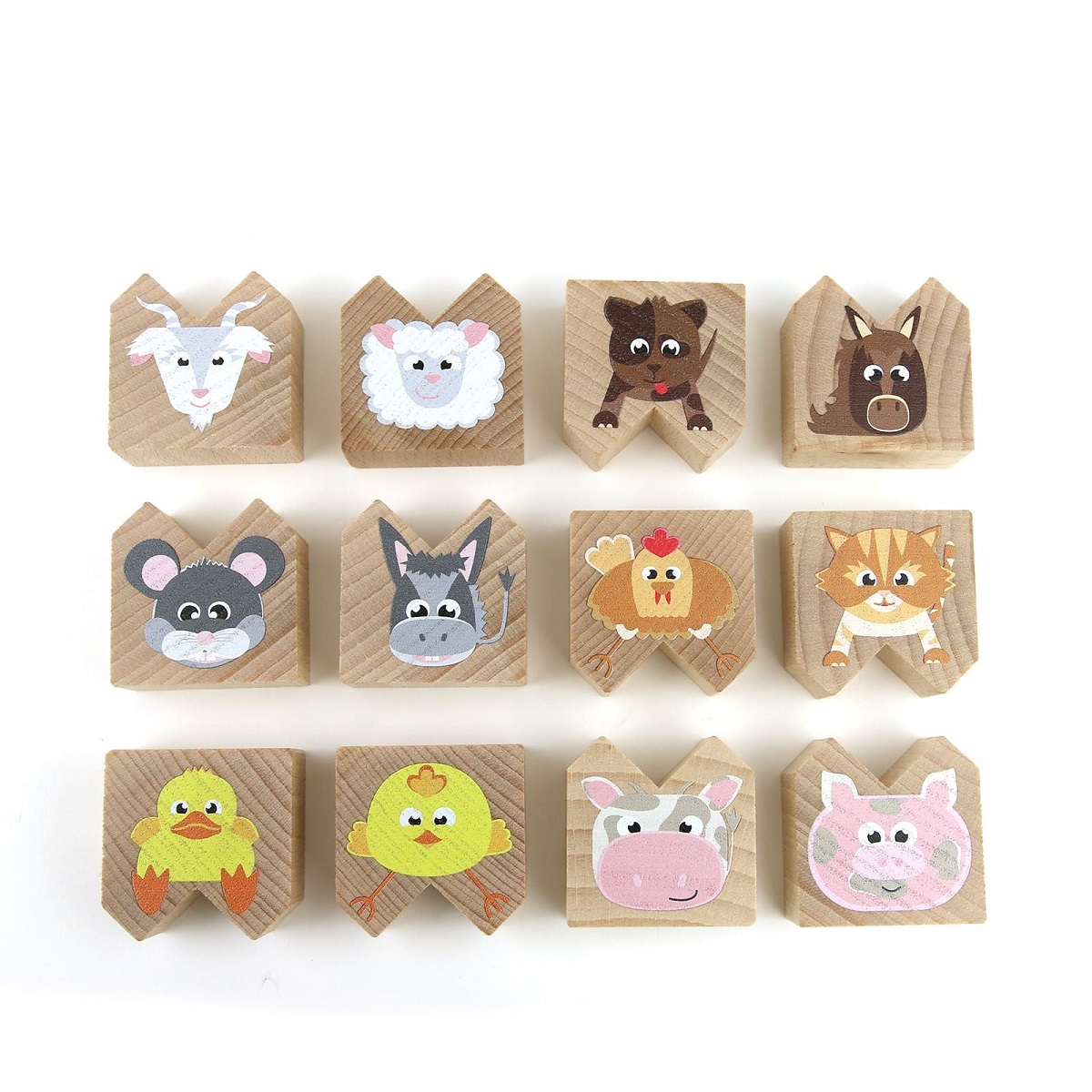 Milaniwood Game - Upside-Down Animals Farm WHILE QTY LAST 