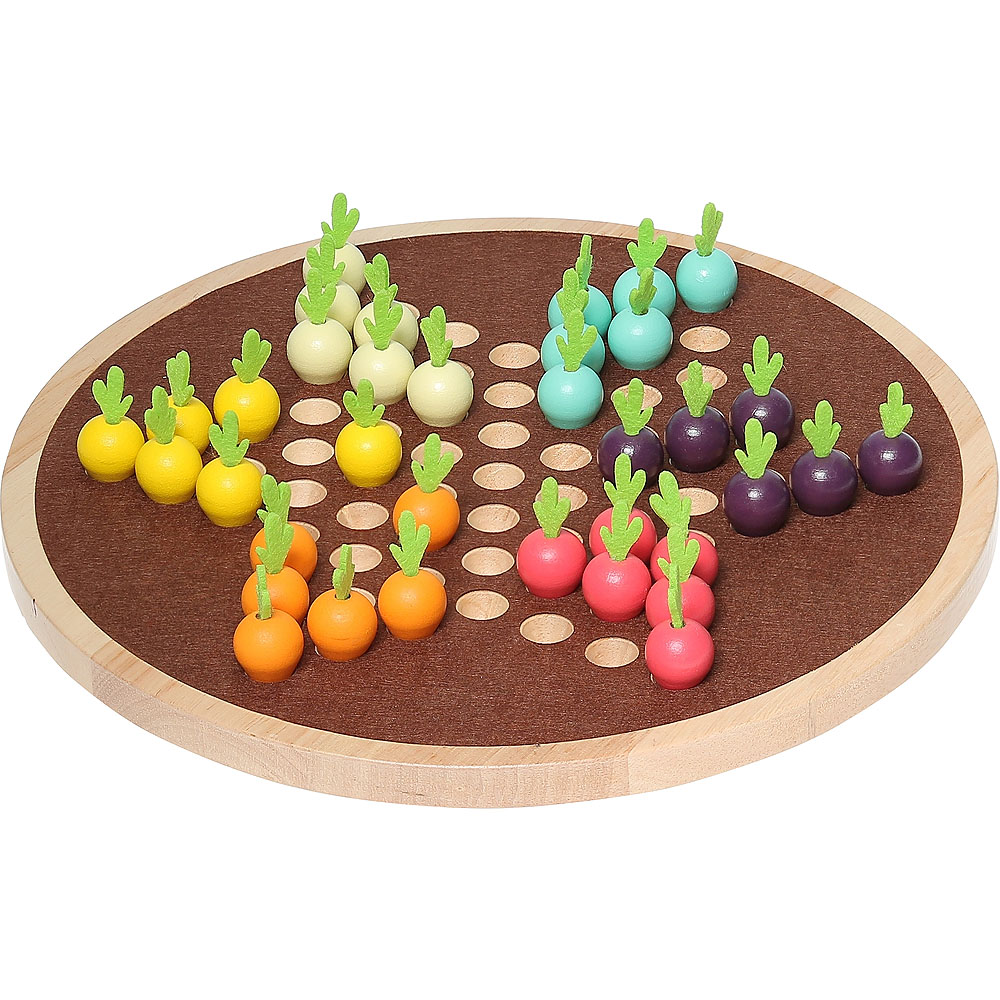 Game - Vegetable Garden Chinese Checkers