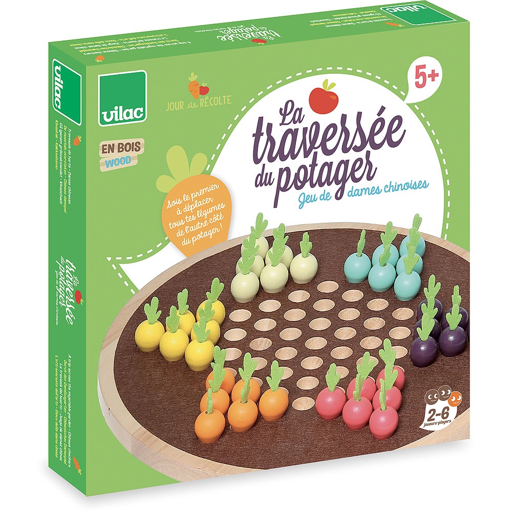 Game - Vegetable Garden Chinese Checkers