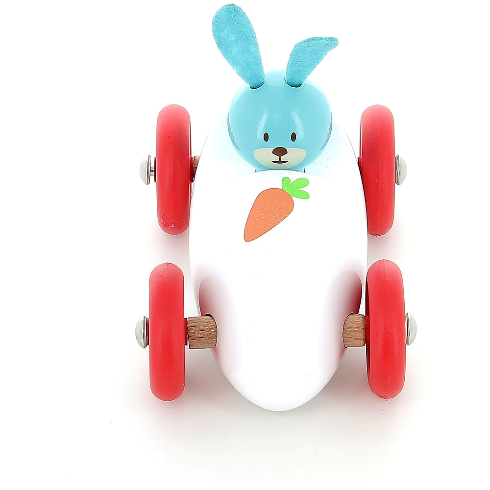 Car with Raoul the Rabbit