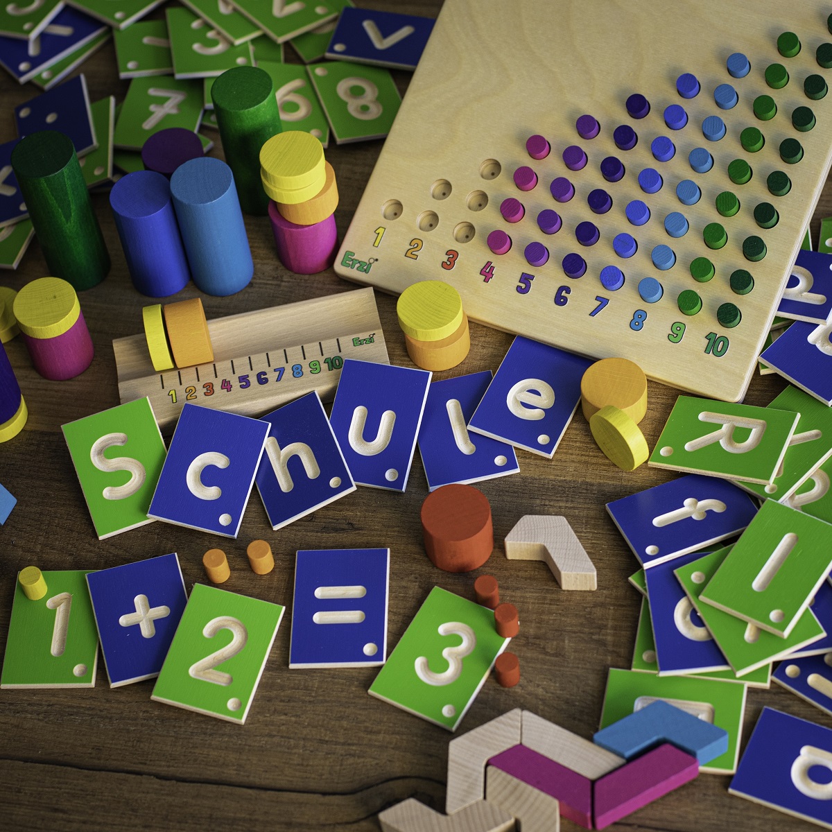 Wood - Educational Game Capital Letters