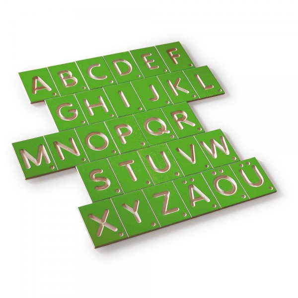 Wood - Educational Game Capital Letters