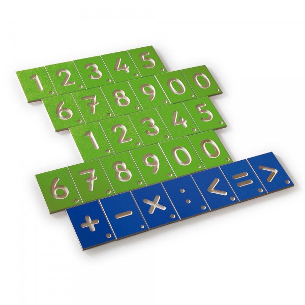 Wood - Educational Game Numbers