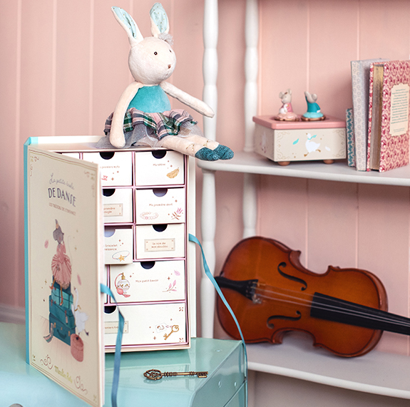 Petite Ecole De Danse - Blue Rabbit Doll