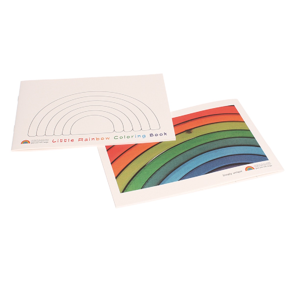 Rainbow Colouring Book, 10 pcs.