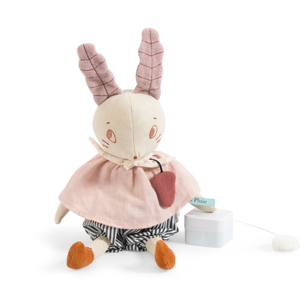 Apres la Pluie - Musical Rabbit Soft Toy