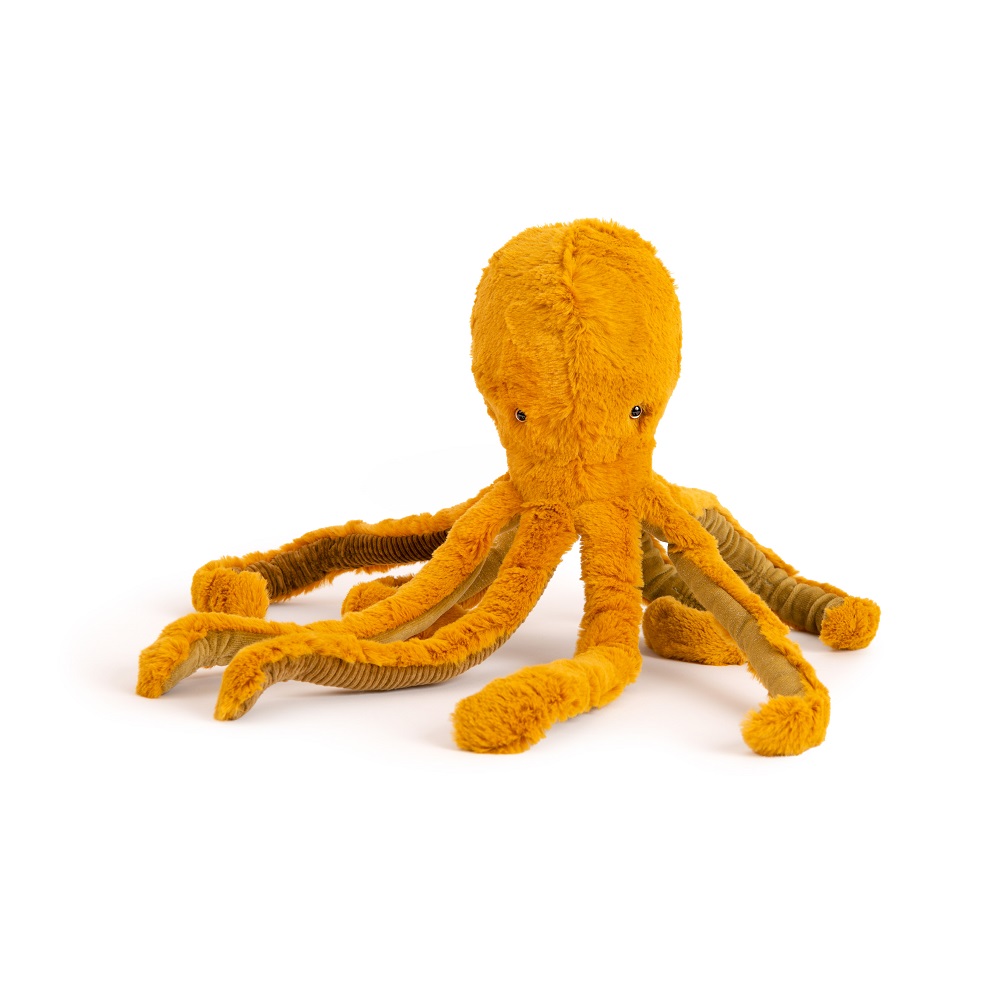Tout Autour Du Monde - Octopus, Small Soft Toy 