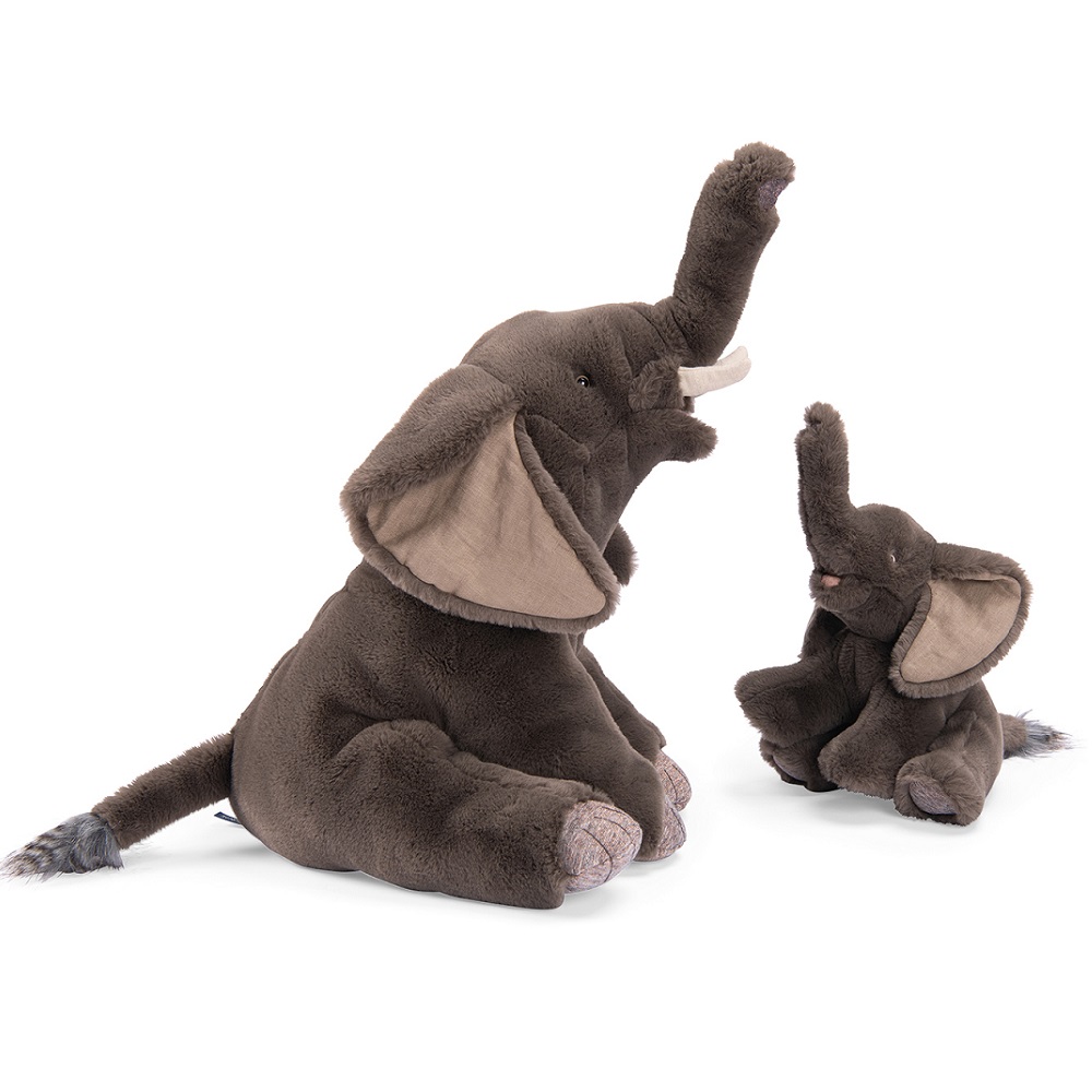 Tout Autour Du Monde - Elephant, Small Soft Toy 