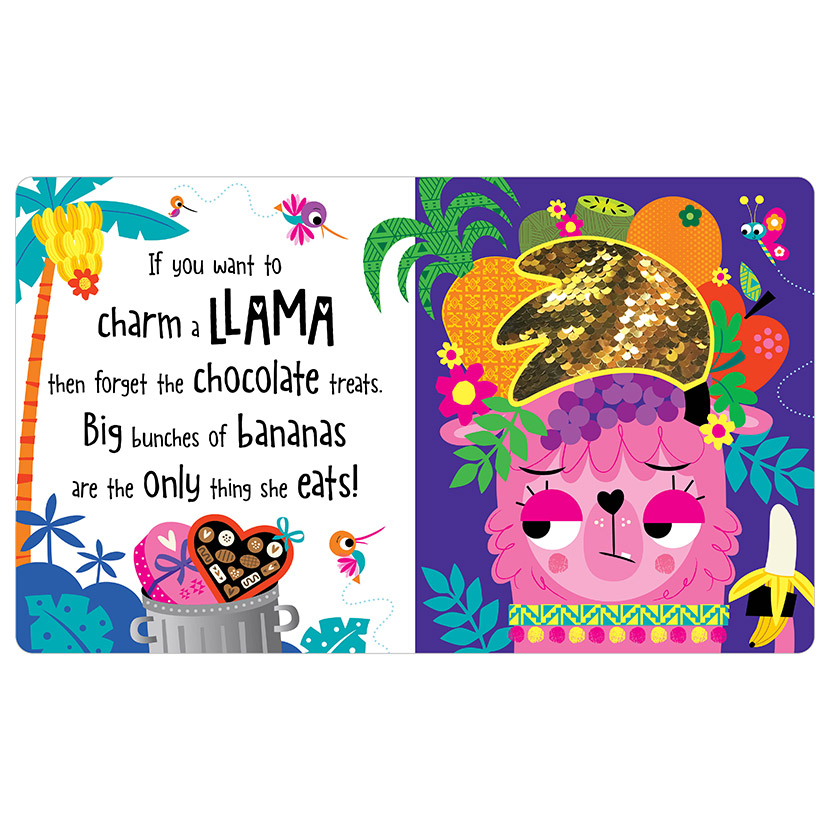 How To Charm A Llama - BB with Sequin Cover