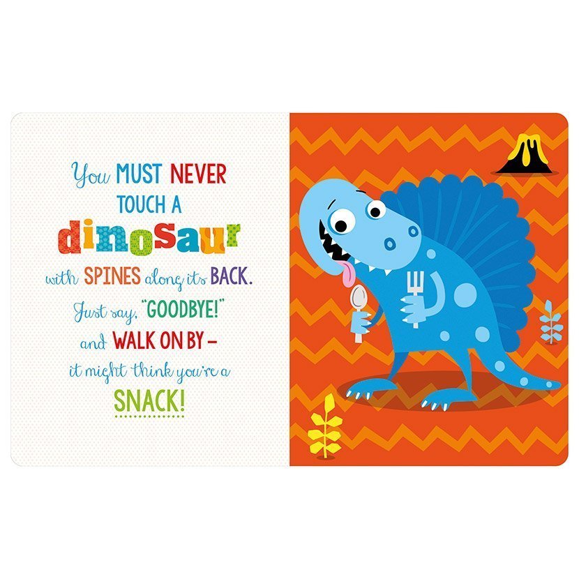 Never Touch a Dinosaur! Read and Play - BB 