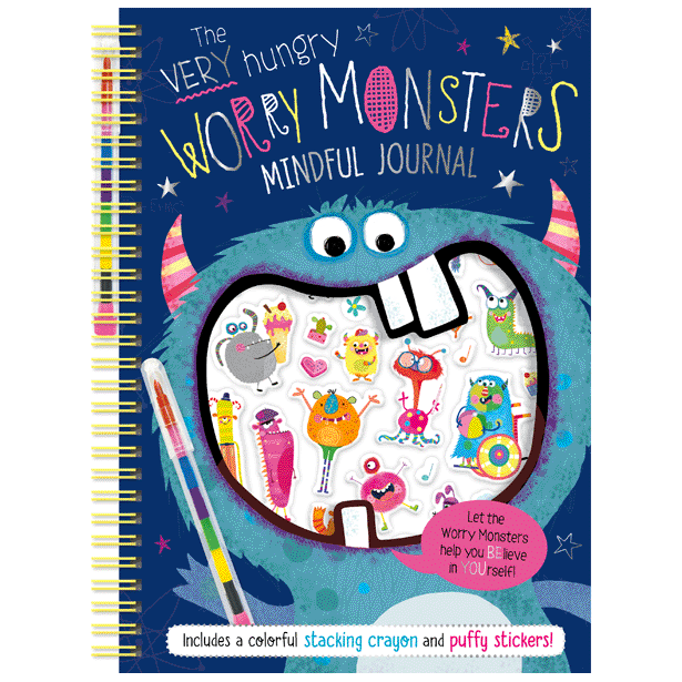 Very Hungry Worry Monster Mindful Journal