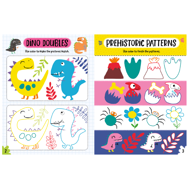 Create and Play Dinos Activity Book