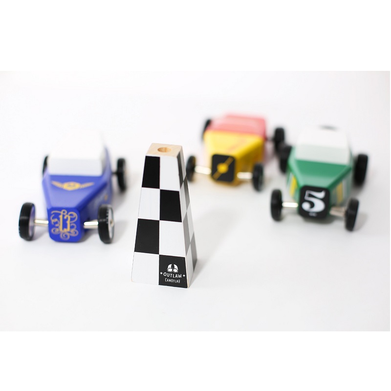 Candylab - Checkered Race Pylon DISCONTINUED