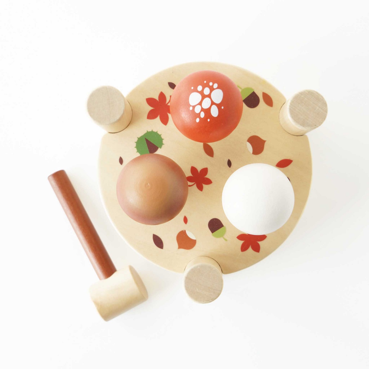 Baby and Toddler - Woodland Mushroom Hammer Game  PRE-ORDER FOR JULY 2024