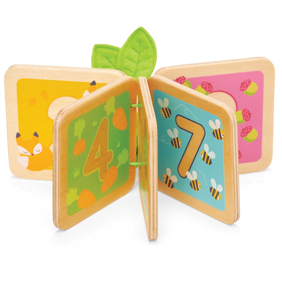 Baby and Toddler - 123 Numbers Wooden Book