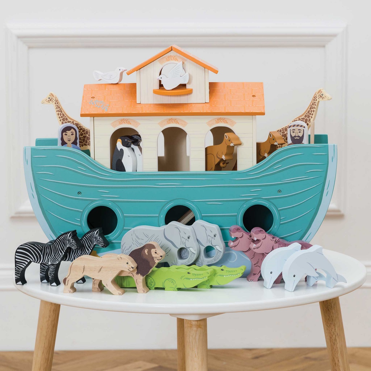 Baby and Toddler - Noah's Great Wooden Ark & Animals