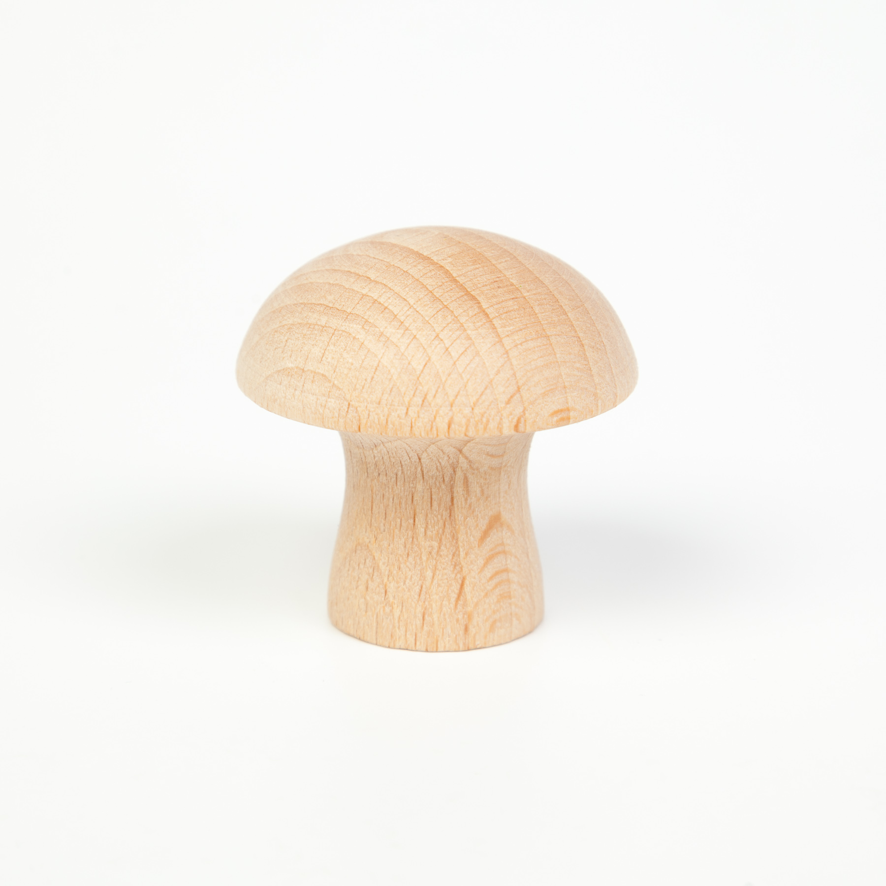 Wood Natural Mushrooms 6 pcs