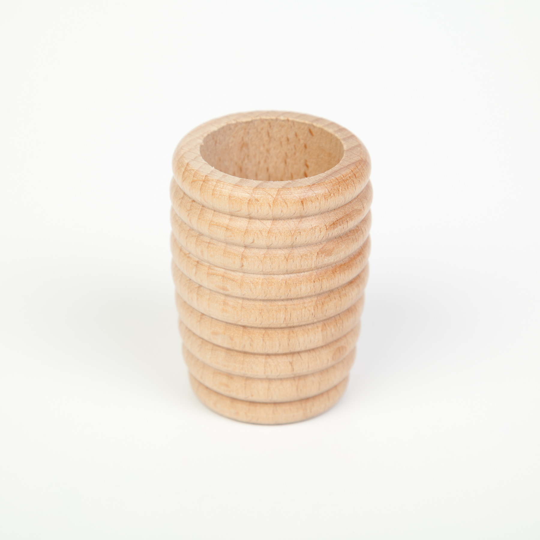 Wood Natural Honeycomb Beakers 6 pcs