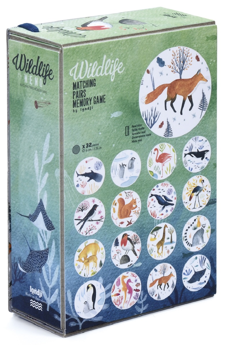 Memory Game - Nathalie Ouederni Wildlife   