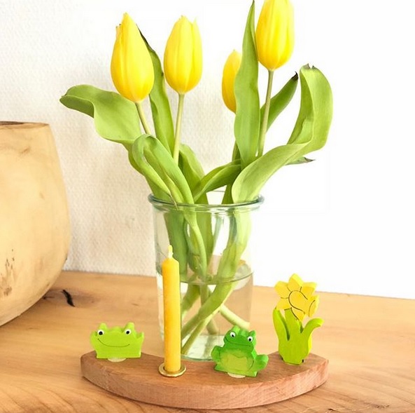 Deco Handcoloured Daffodil  