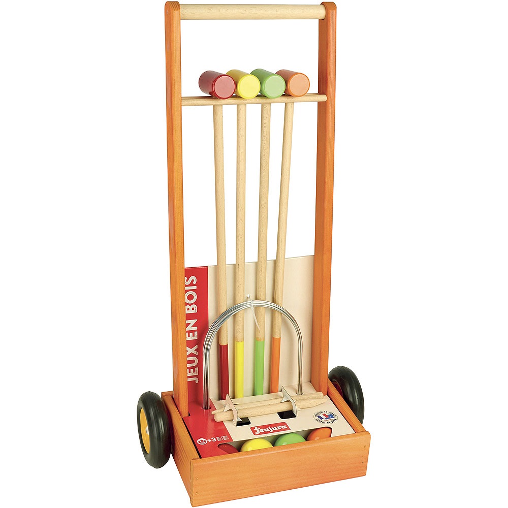 Outdoor Game - Croquet With Trolley