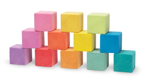 Construction - Cubes Coloured