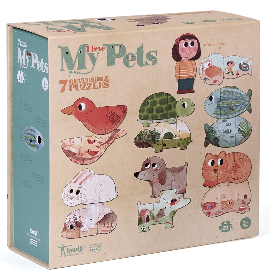 Puzzle - I Love My Pets 