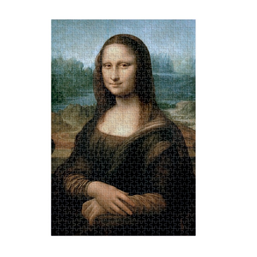 Micropuzzle - da Vinci Mona Lisa 600pc