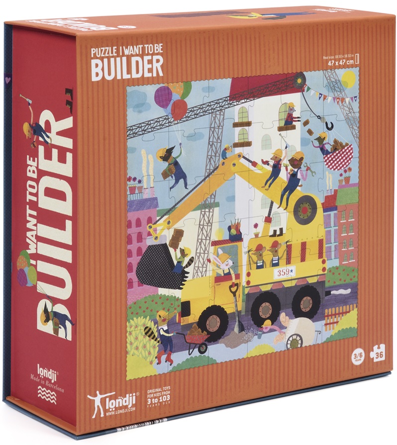 Puzzle - I Want to be a Builder 