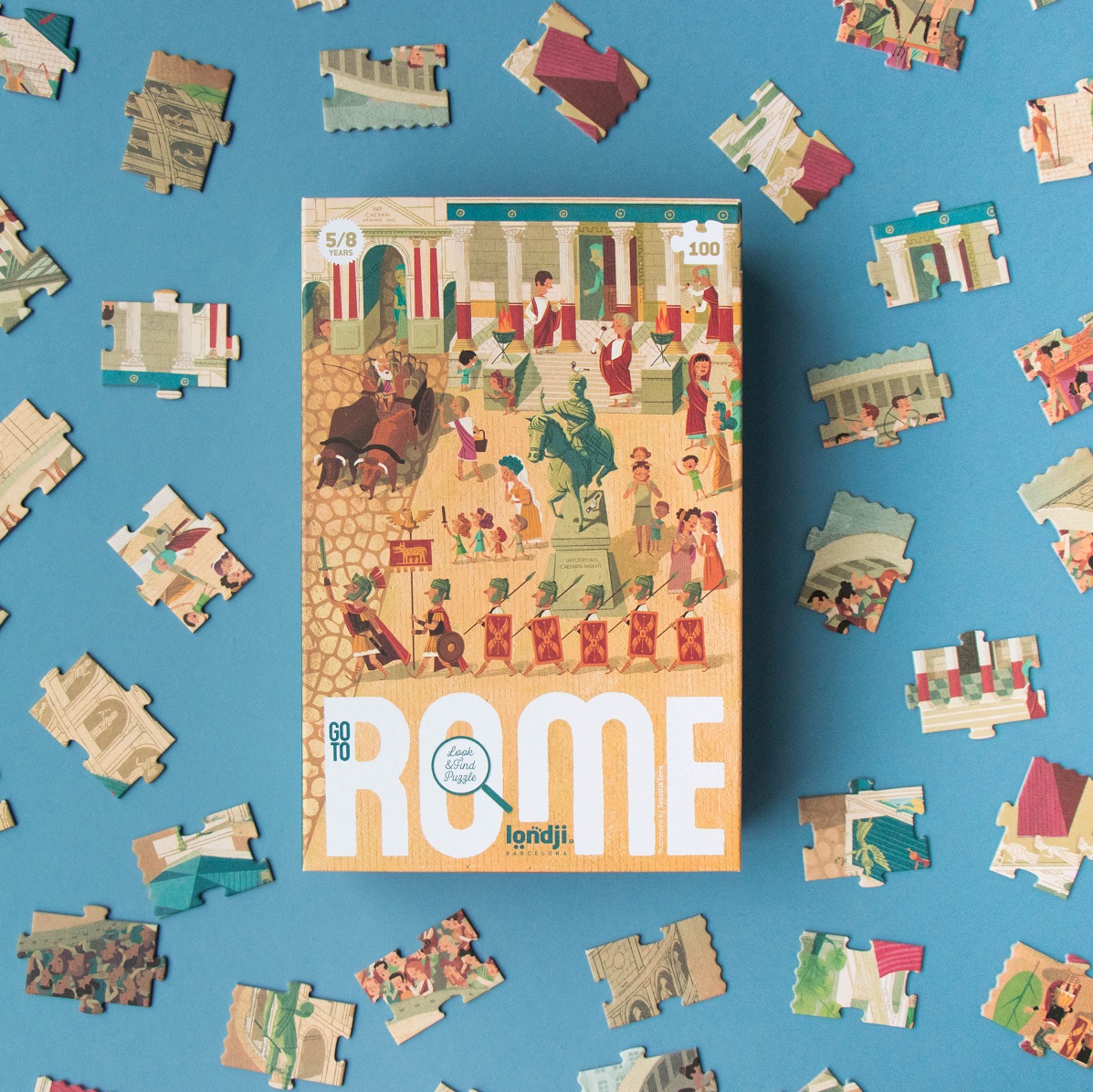 Puzzle - Go to Rome Look & Find Puzzle