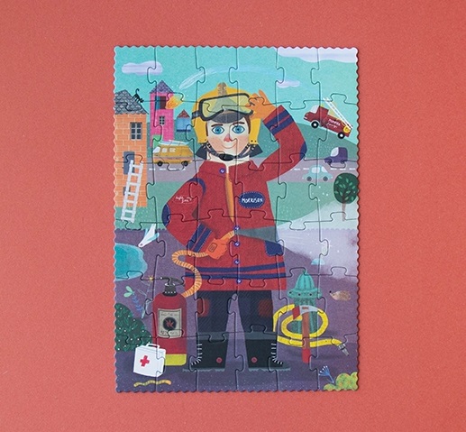 Pocket Puzzle - Firefighter  