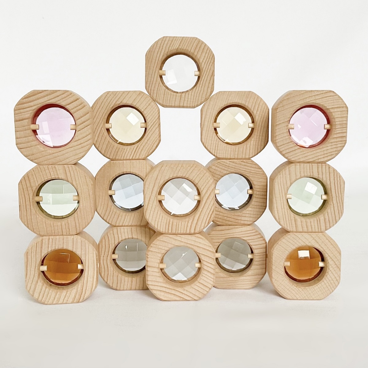 Building - Coins Earth Set with window inserts 15pcs