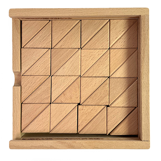 Building - Small Triangles 32pcs Wood  