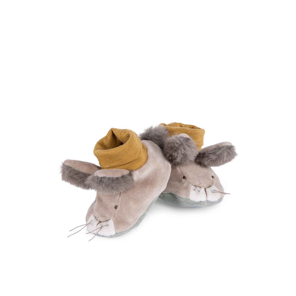 Trois Petits Lapins - Rabbit Baby Slippers 