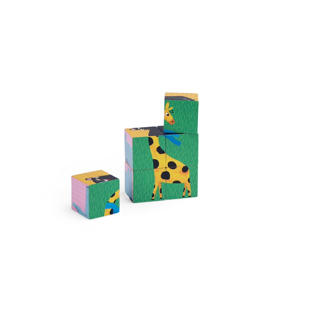 Les Toupitis - 6 Cubes Puzzle
