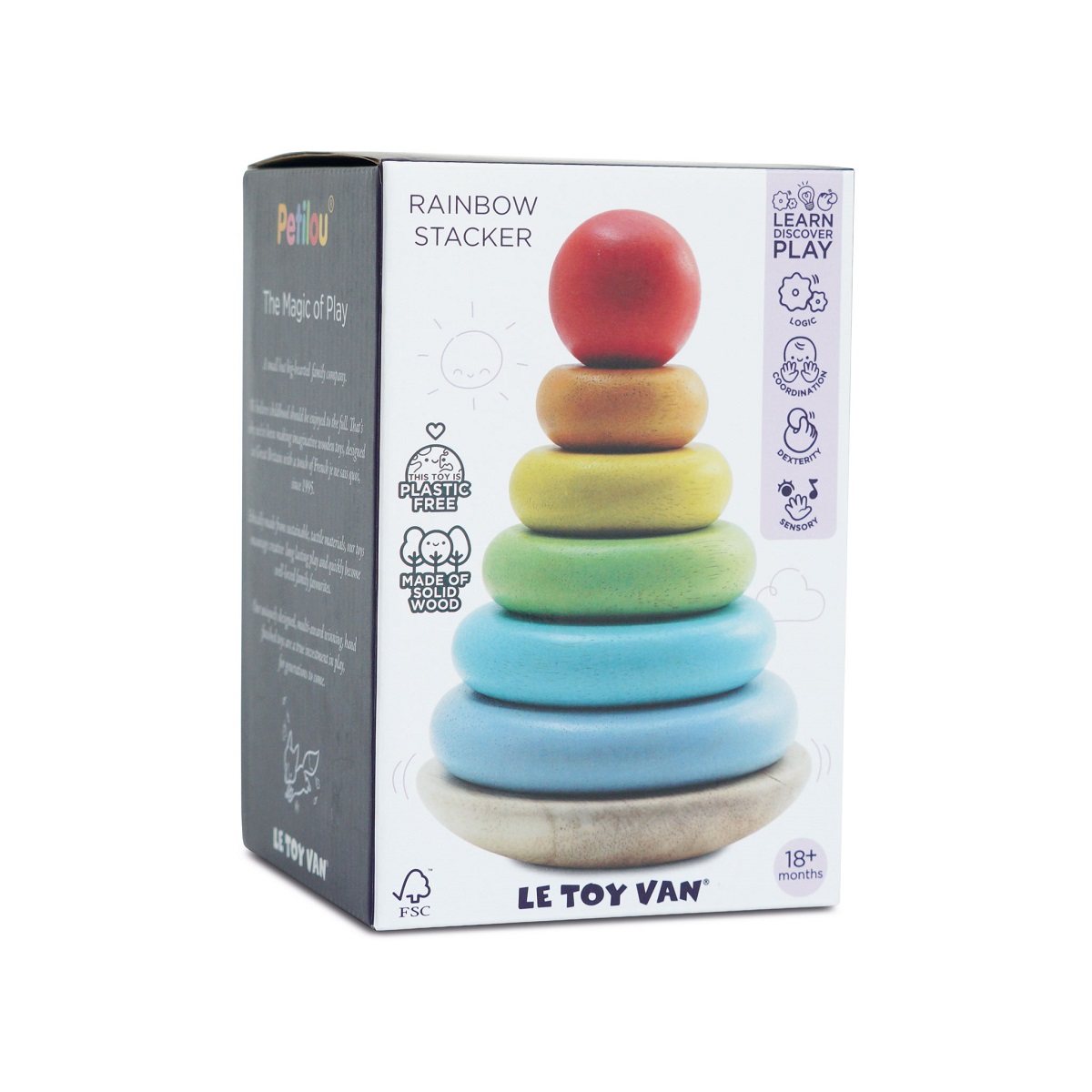 Baby and Toddler - Stacking - Rainbow Tower