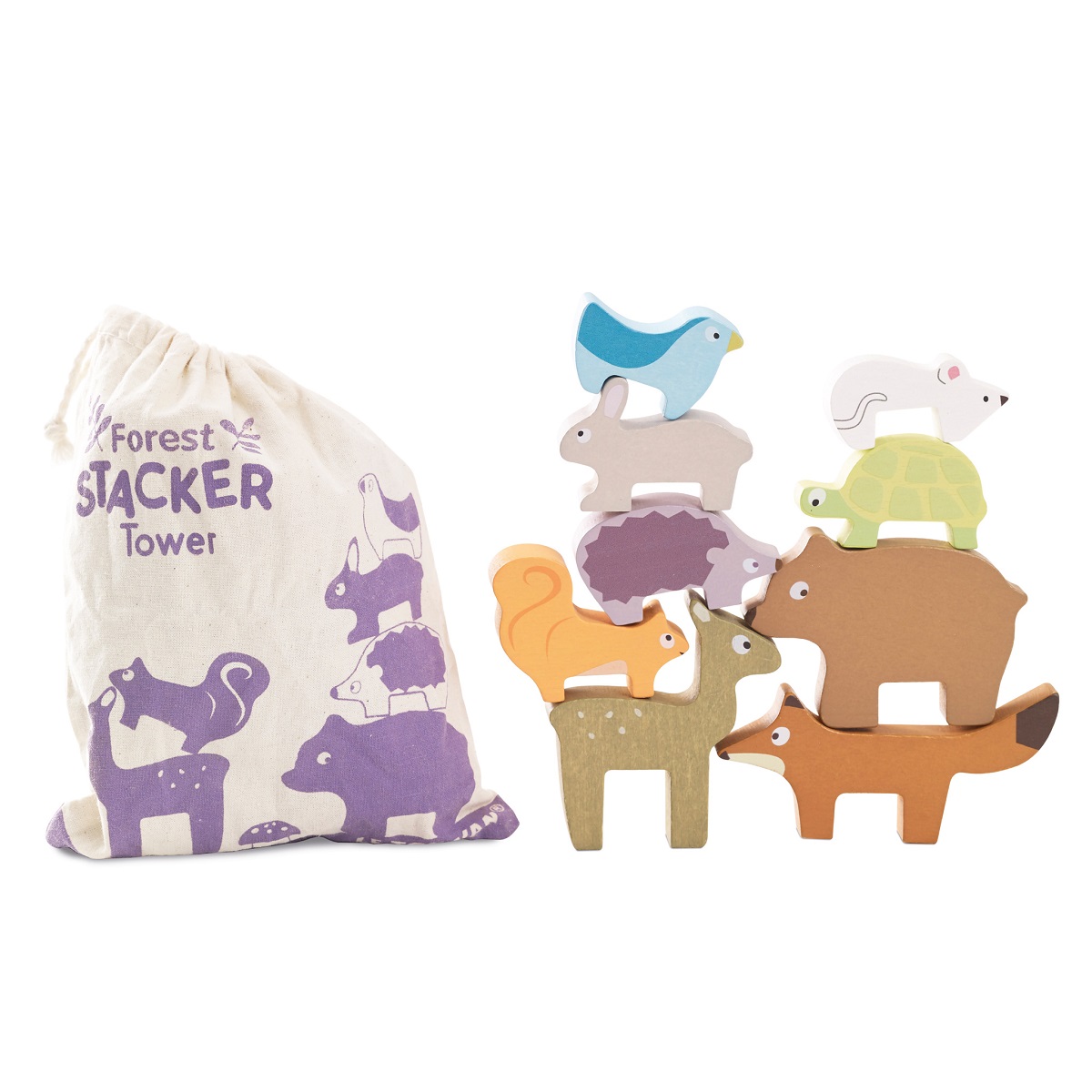 Baby and Toddler - Stacking - Forest Animals