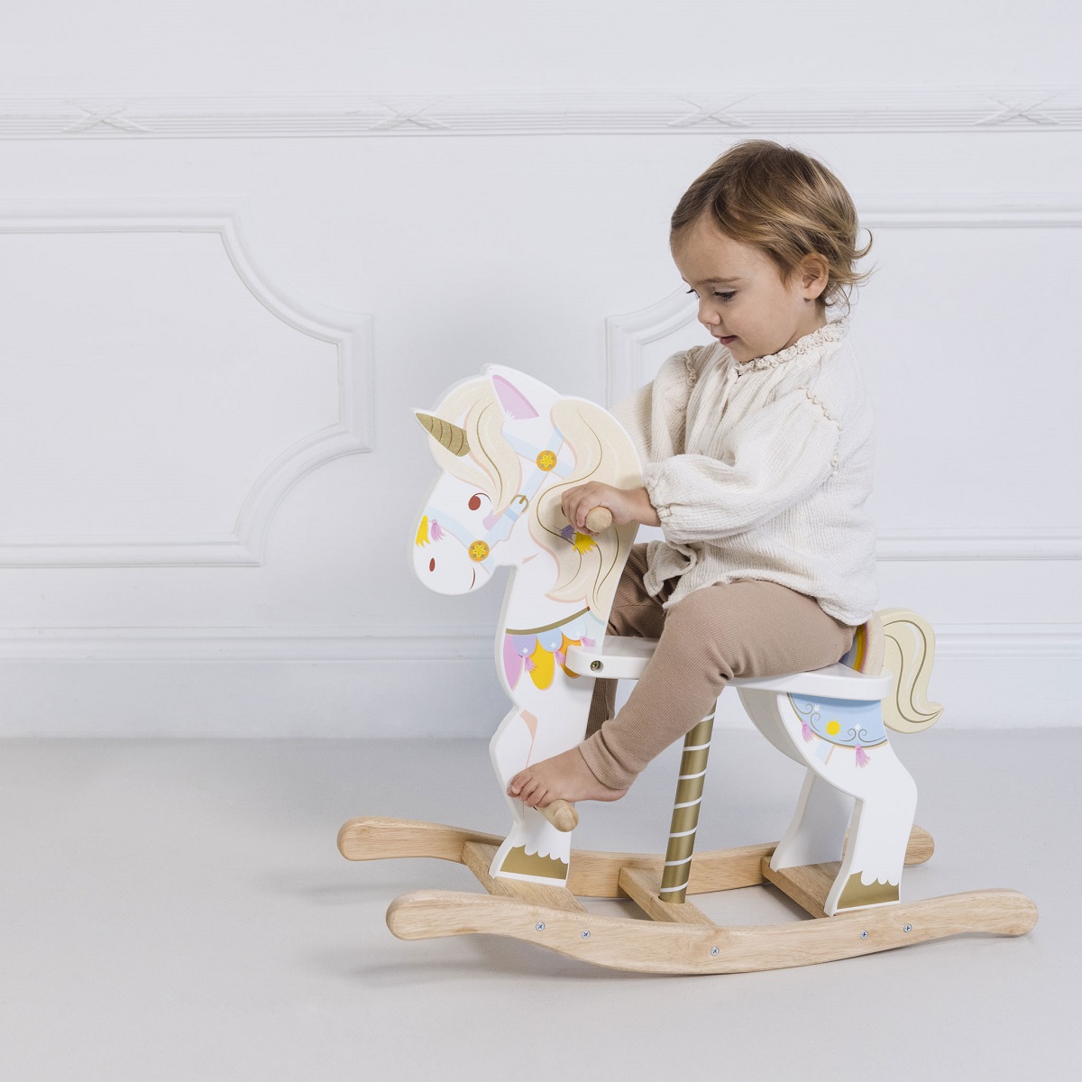 Baby and Toddler - Ride On - Rocking Unicorn Carousel