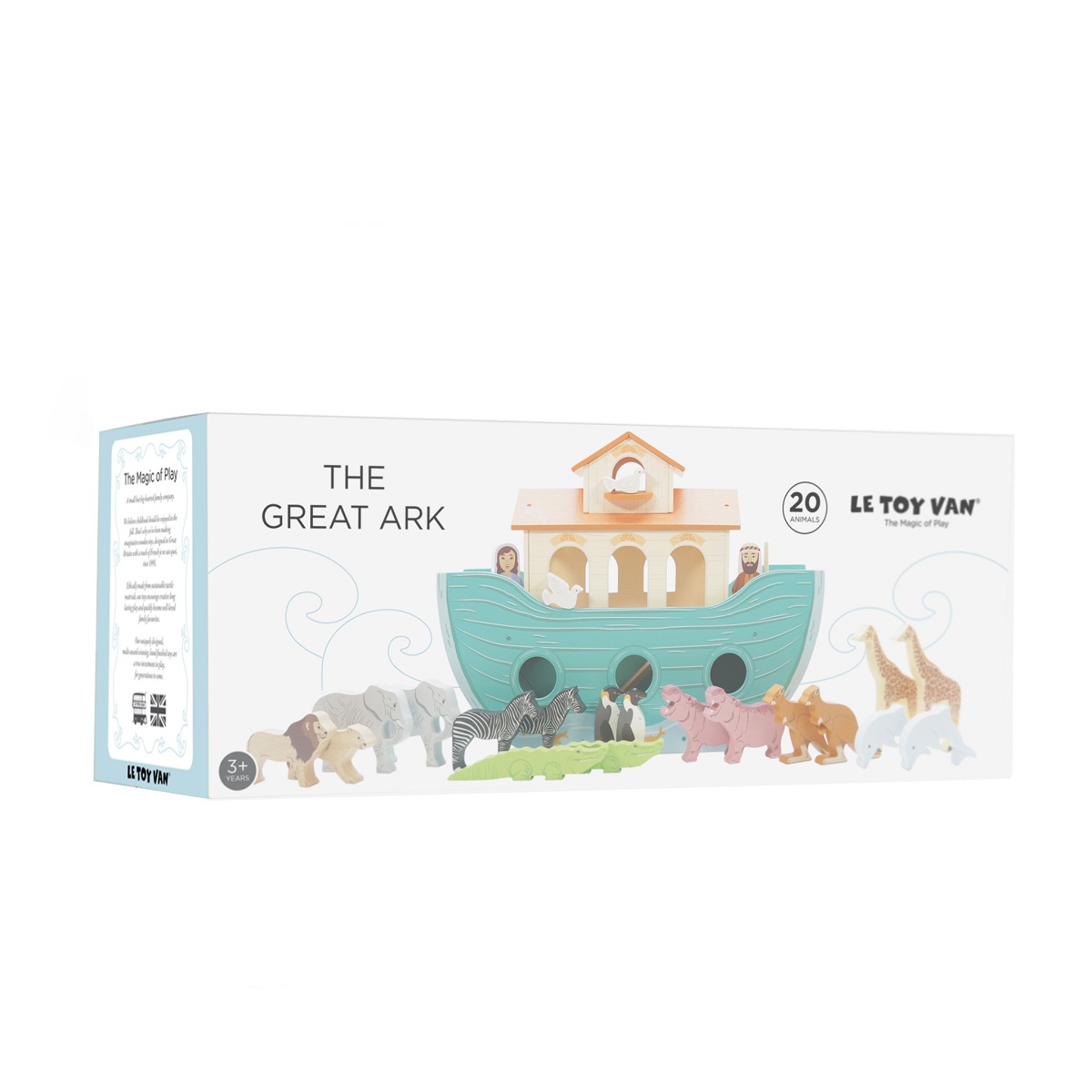 Baby and Toddler - Noah's Great Wooden Ark & Animals
