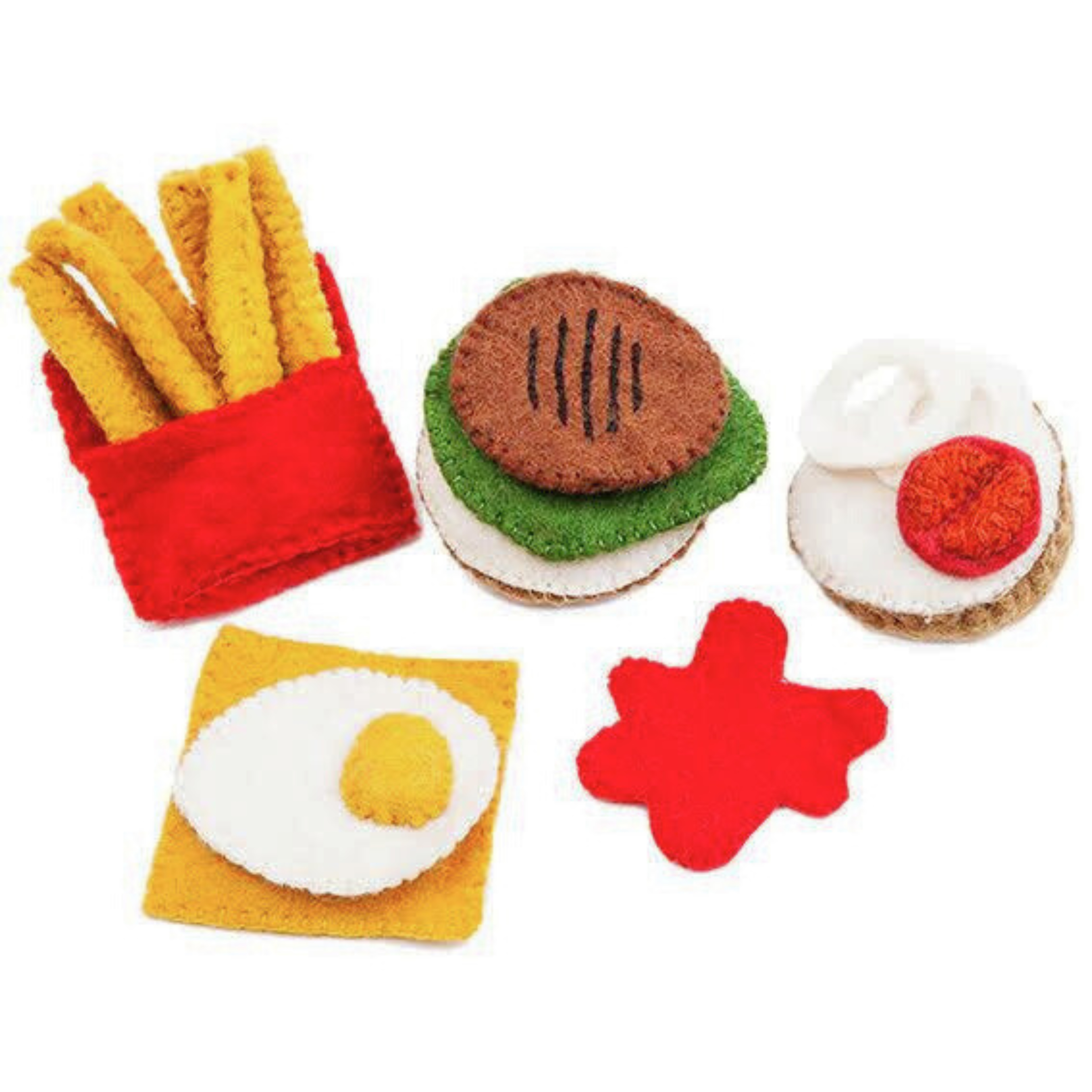 Food - Burger and Fries Set
