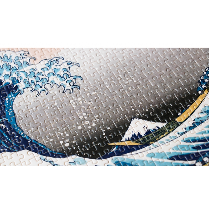 Micropuzzle - The Wave By Hokusai 600pc