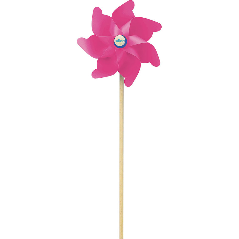Outdoor - Windmill / Pinwheels with wood centre Display (24 Assorted) 