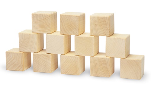 Construction - Cubes Natural