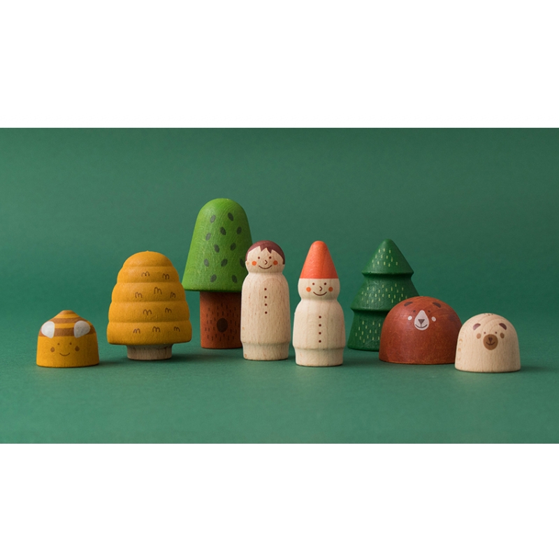 Wooden Toy - My Wooden World Forest