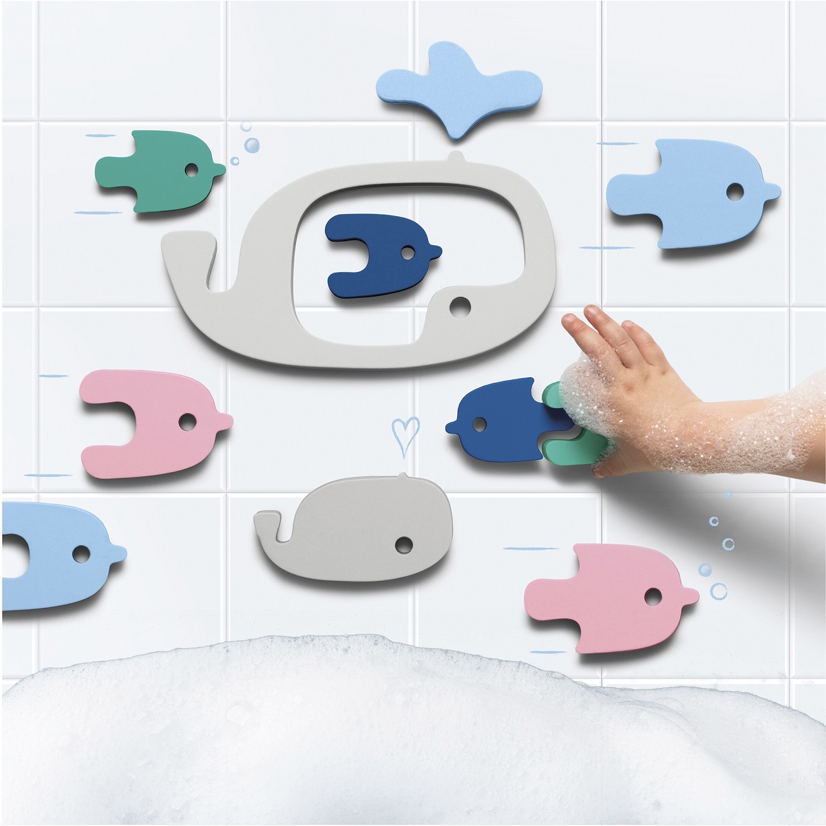 Bath Puzzle - Whale 