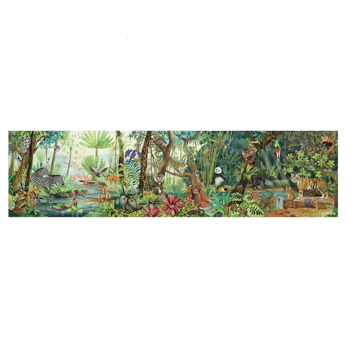 Tout Autour Du Monde - In The Rainforest Puzzle 350 pcs